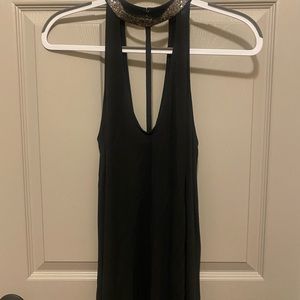 Up for sale is a gorgeous NTW black dressy EXPRESS top size MEDIUM.